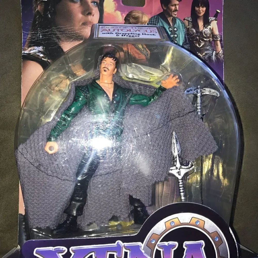 Xena:1998 Warrior Princess Autolycus Action Figure - Picture 2 of 4